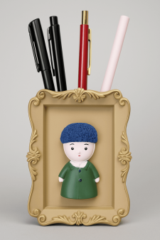 Подставка для канцелярских принадлежностей «Blue hat», beige