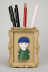 Подставка для канцелярских принадлежностей «Blue hat», beige 