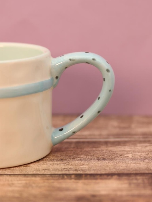 Кружка керамическая «Gift bow», blue (470 мл) 