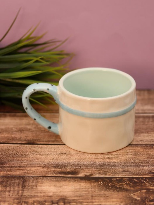 Кружка керамическая «Gift bow», blue (470 мл) 