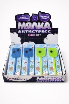 Мялка - антистресс «Мухоловка», шоубокс iLikeGift 18 шт.