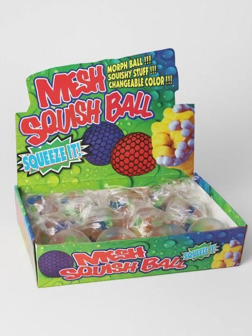 Мялка - антистресс «Colorful balloons», шоу-бокс 12 шт. 