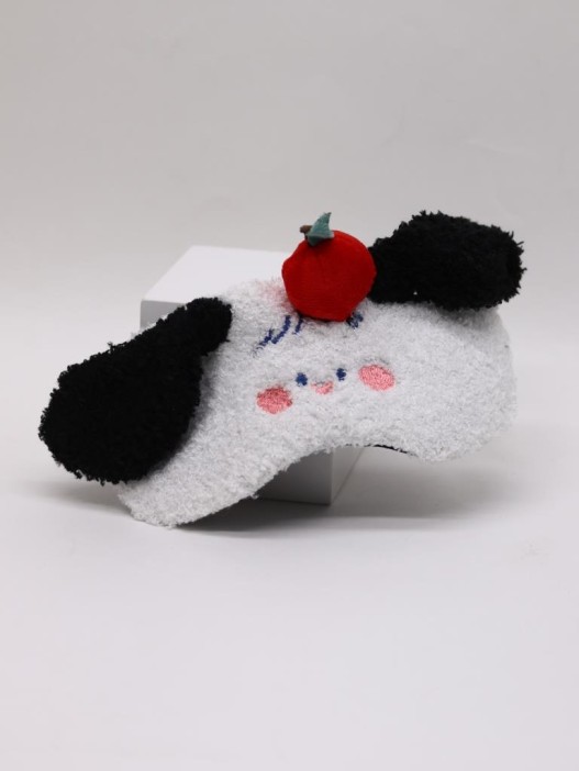 Маска для сна гелевая &quot;Cute puppy&quot;, red 