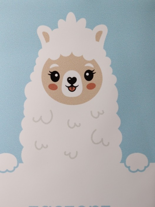 ОБЛОЖКА ДЛЯ ПАСПОРТА «Dear lama», плотность 600 мкм 