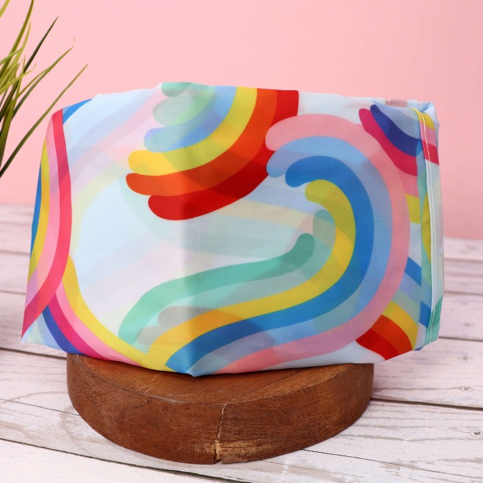 Сумка шоппер «Rainbow», white 