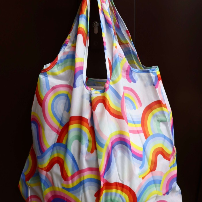 Сумка шоппер «Rainbow», white 