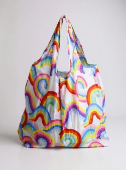 Сумка шоппер «Rainbow», white