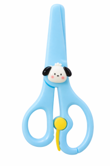 Безопасные ножницы "Щеночек-друг", синие