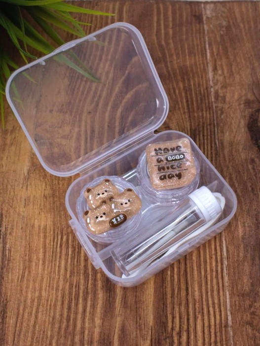 Контейнер для линз &quot;Sweet bear&quot;, sandwich 