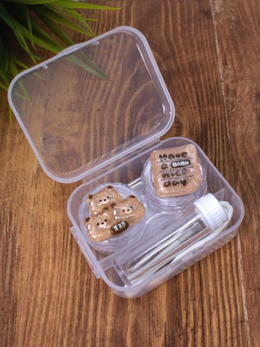 Контейнер для линз &quot;Sweet bear&quot;, sandwich 