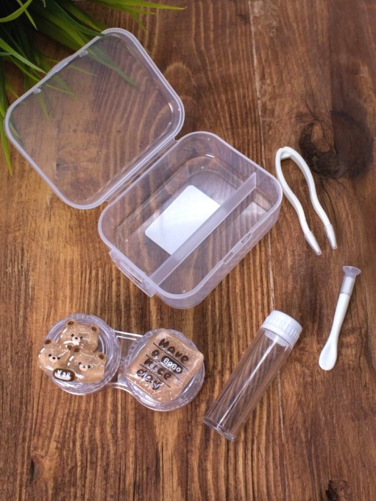 Контейнер для линз &quot;Sweet bear&quot;, sandwich 