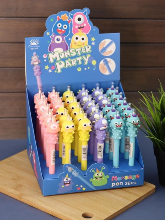 Ручка  &quot;Monster party&quot;, mix 