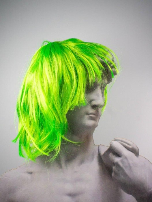 Парик карнавальный &quot;Fancy chic&quot;, green (25 см) 