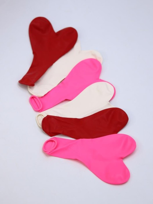 Набор воздушных шаров 6 шт. &quot;With love&quot;, (25 см) 