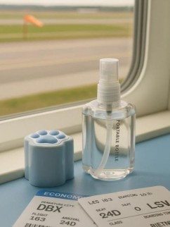 Дорожная бутылочка &quot;Paw&quot;, blue (72 ml)