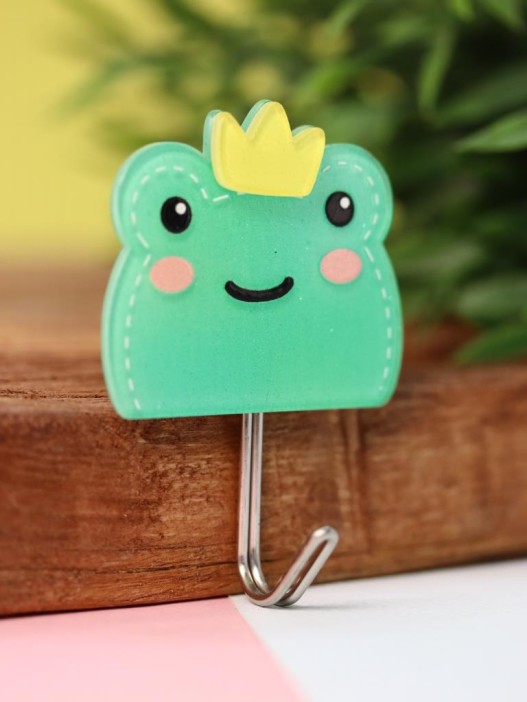 Крючок на липучке «Frog», green 