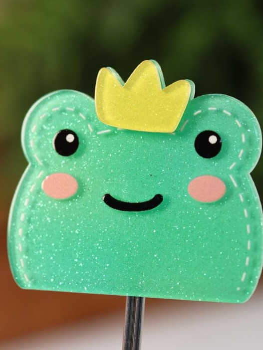 Крючок на липучке «Frog», green 