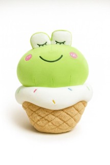 Мягкая игрушка &quot;Frogcream&quot;, eyes with eyelashes