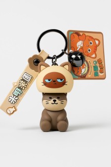Брелок «Pretend to be a cat», brown