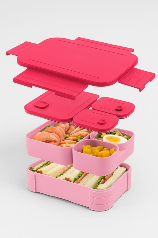 Ланчбокс "Multifunctional", pink (1100 мл) 