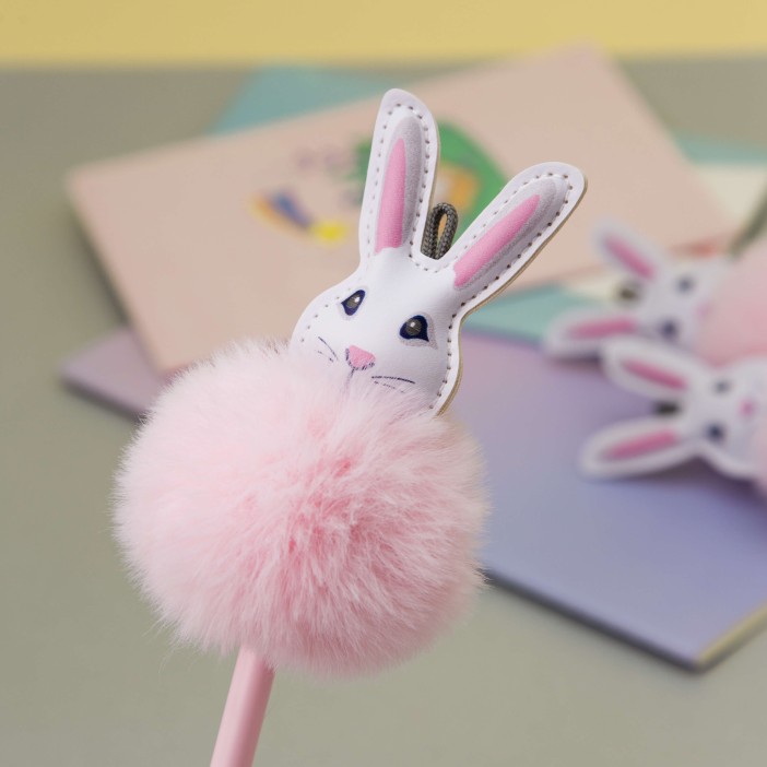 Ручка "Fluffy hare", шоу-бокс 16 шт. 