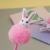 Ручка "Пушистый заяц" микс, шоу-бокс iLikeGift 16 шт.
