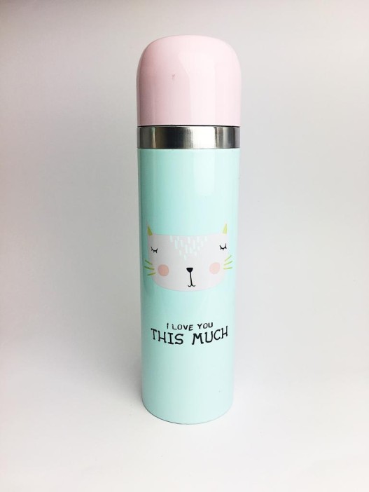 B-HS-6383-Z ТЕРМОС &quot;This Much&quot; blue 500ml 