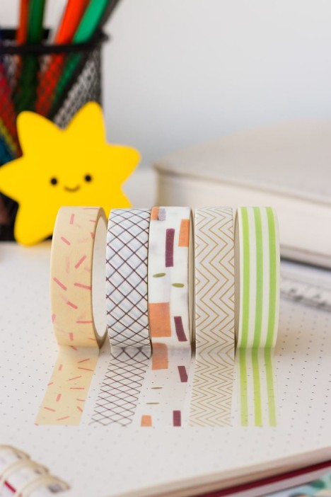 Набор декоративного скотча &quot;Patterns&quot;, beige series, mix 