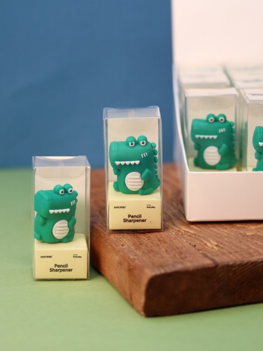 Точилка для карандашей &quot;Green crocodile&quot;, шоу-бокс 24 шт. 
