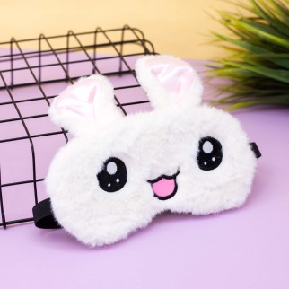 Маска для сна &quot;Smiling bunny&quot;, white