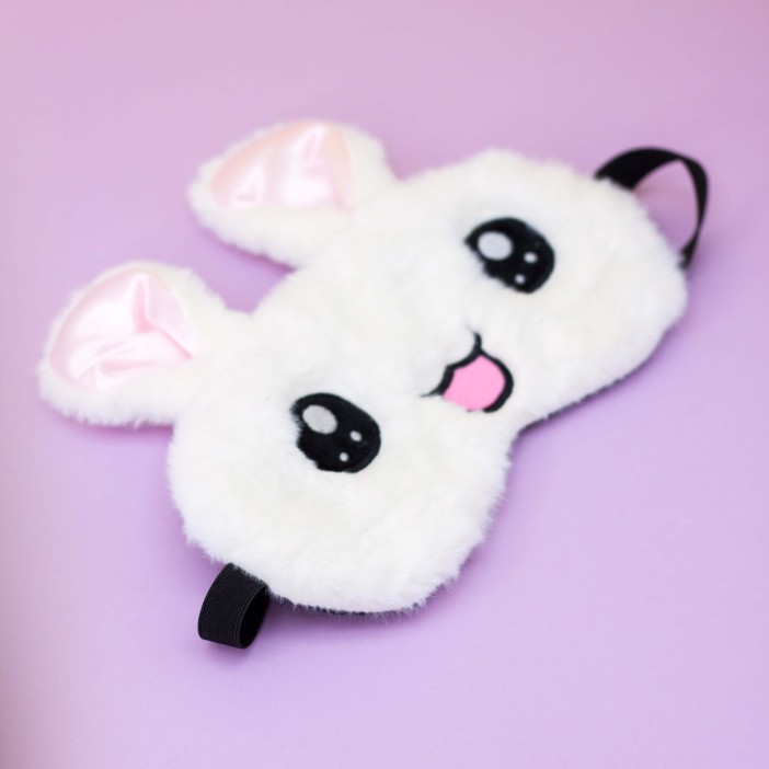 Маска для сна &quot;Smiling bunny&quot;, white 