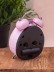 Часы-будильник "Cat", pink (14,2х9,8 см) 