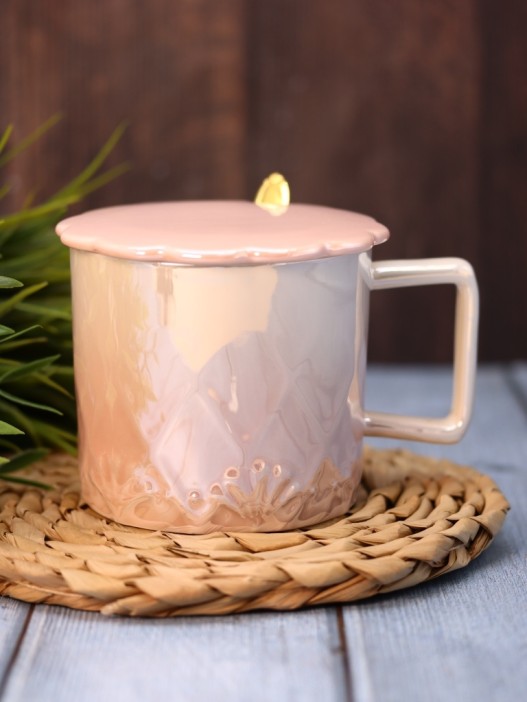 Кружка «Sparkle of pearls», pink (300 ml) 