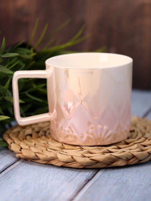 Кружка «Sparkle of pearls», pink (300 ml) 