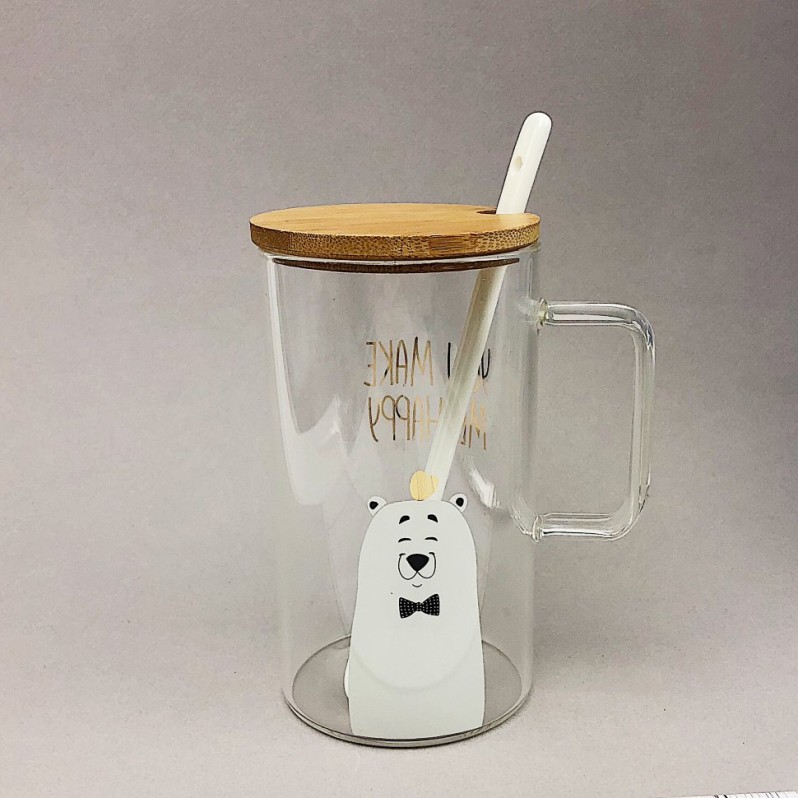 Кружка &quot;You make me happy&quot; (Heart) (450ml) 