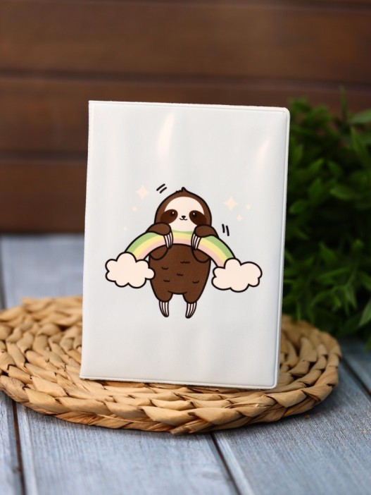 Обложка для паспорта Аниме «Sloth», плотность 560 мкм 