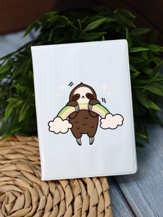 Обложка для паспорта Аниме «Sloth», плотность 560 мкм 