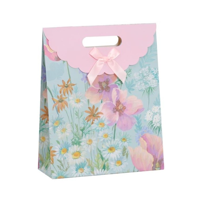 Пакет подарочный «Spring package», light pink (12*20*6) 