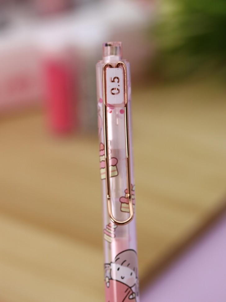 Клеевая ручка с блестками 2 цветов, "Magic Girl Handmade,  pink pen"