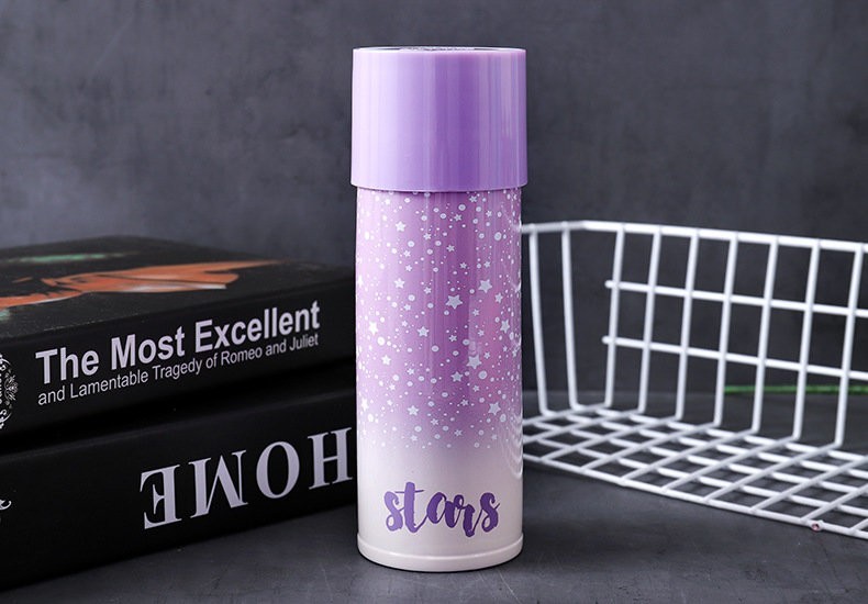 M-2796W Термос "Stars" (320ml) purple