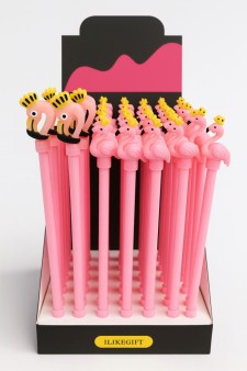 Ручка "Flamingo King", шоубокс 48 шт.