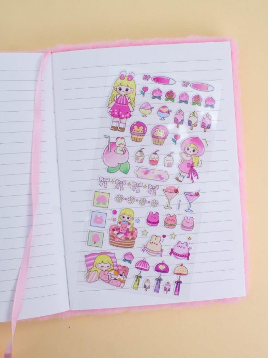 Наклейки "Peach Girl" 