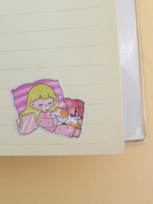 Наклейки "Peach Girl" 