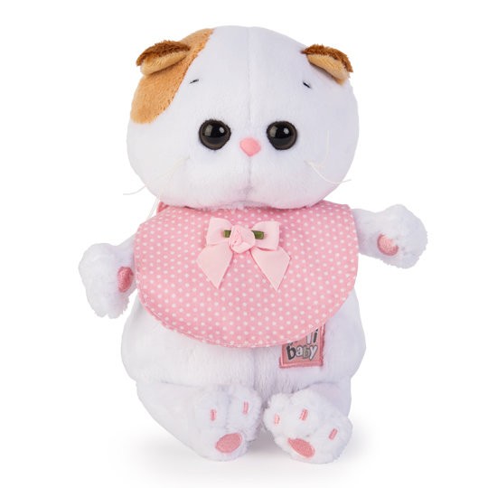 Мягкая игрушка "Ли-Ли BABY в розовом слюнявчике" (20см) 