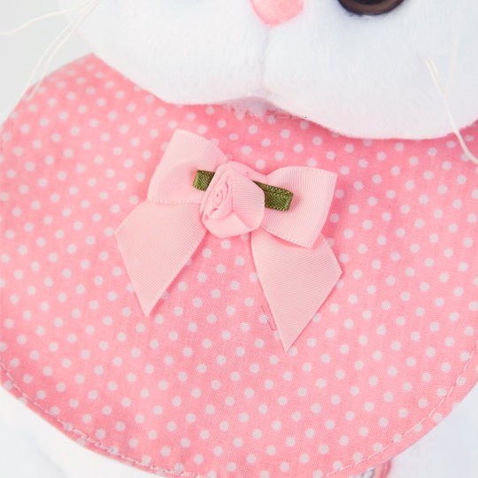 Мягкая игрушка "Ли-Ли BABY в розовом слюнявчике" (20см) 