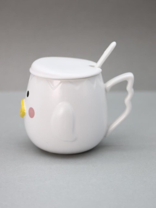 Кружка «Cutie duckling, serious», white (400 ml) 