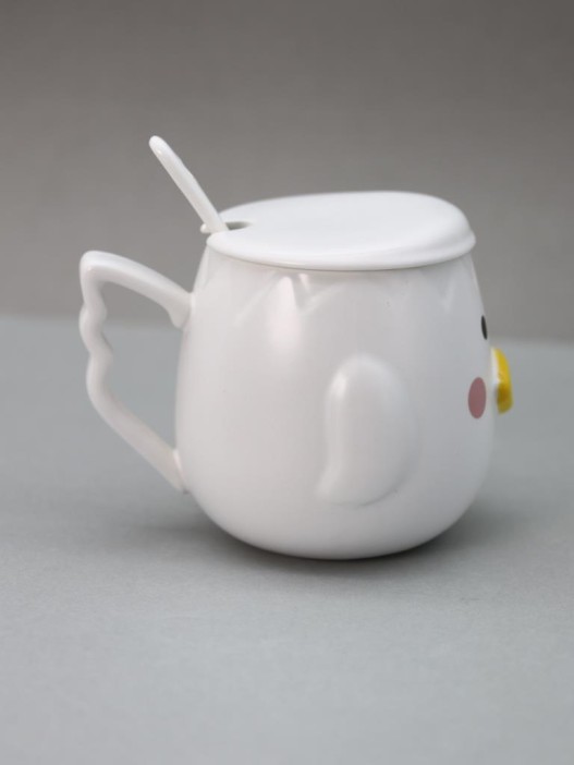 Кружка «Cutie duckling, serious», white (400 ml) 