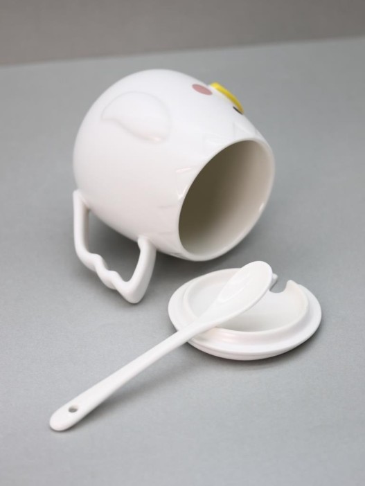 Кружка «Cutie duckling, serious», white (400 ml) 