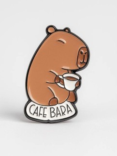 Значок металлический iLikeGift &quot;Cafebara&quot;
