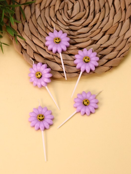 Набор свечей &quot;Цветок&quot;, 5 в 1 